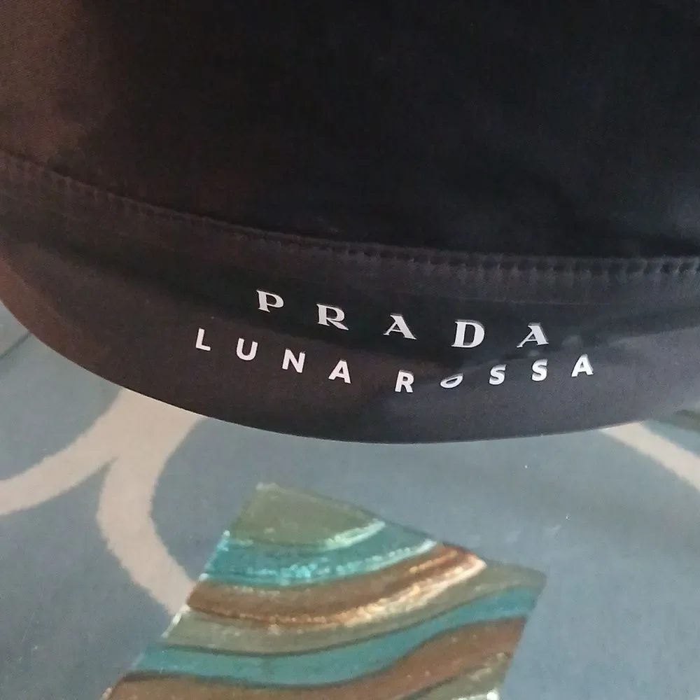 Prada Black Nylon Sling Back Large Bag